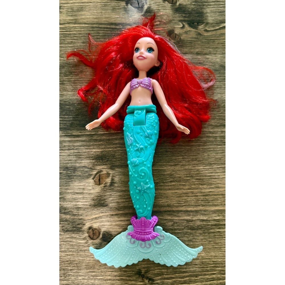 Hasbro Disney Princess Ariel Mermaid Doll 2016 C0539 Excellent Teal Tail